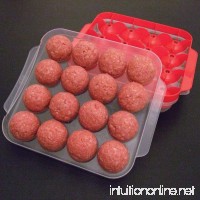 Meatball Xpress - 16 Perfectly Round Food Spheres In 2 Mins - Pop Out & Cook - B07G5F2NDH